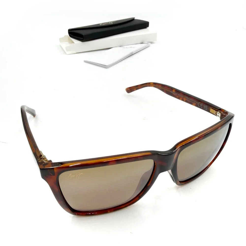 Maui‎ Jim Cruz Sunglasses Tortoise Shell Brown Polarized MJ864-10